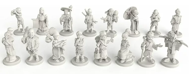 Tokaido: Matsuri Miniature Figures Accessory Pack