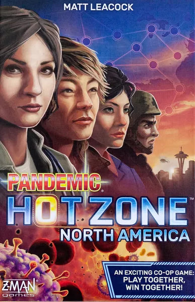 Pandemic - Hot Zone North America - Board Game