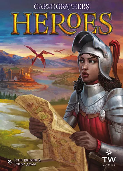 Cartographers Heroes - Board Game