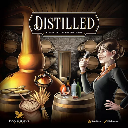 Distilled: A Spirited Strategy Game - Board Game