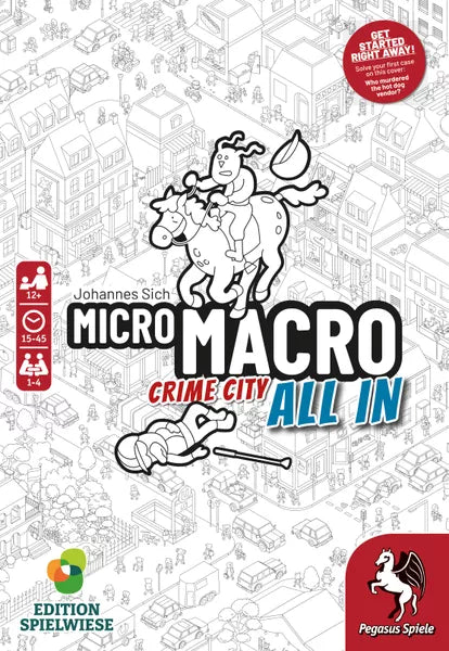 MicroMacro: Crime City- All In - Board Game