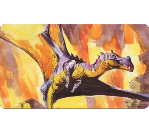 The Lost Caverns of Ixalan Playmat: Bonehoard Dracosaur
