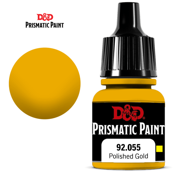 Dungeons & Dragons Prismatic Paint: Polished Gold (Metallic) 92.055