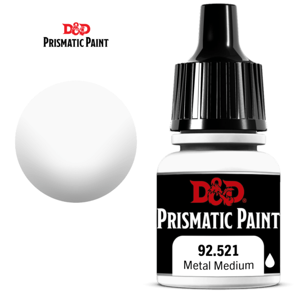 Dungeons & Dragons Prismatic Paint: Metal Medium 92.521