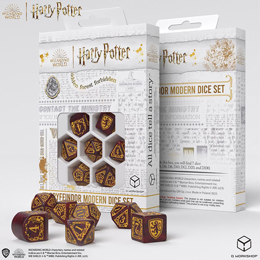 Harry Potter Dice: Gryffindor Red Set