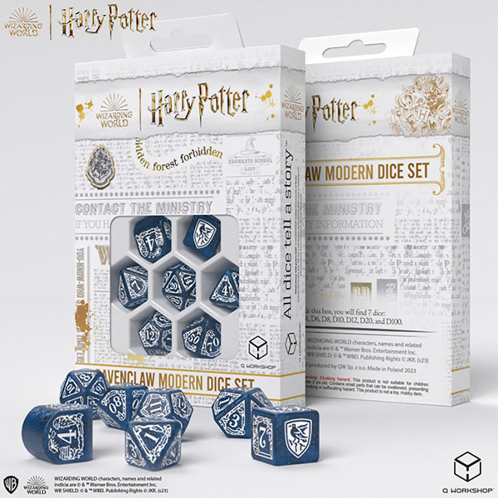 Harry Potter Dice: Ravenclaw Blue Set