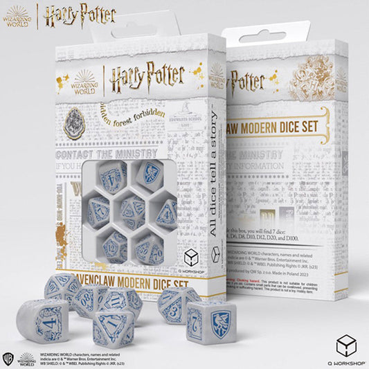 Harry Potter Dice: Ravenclaw White Set