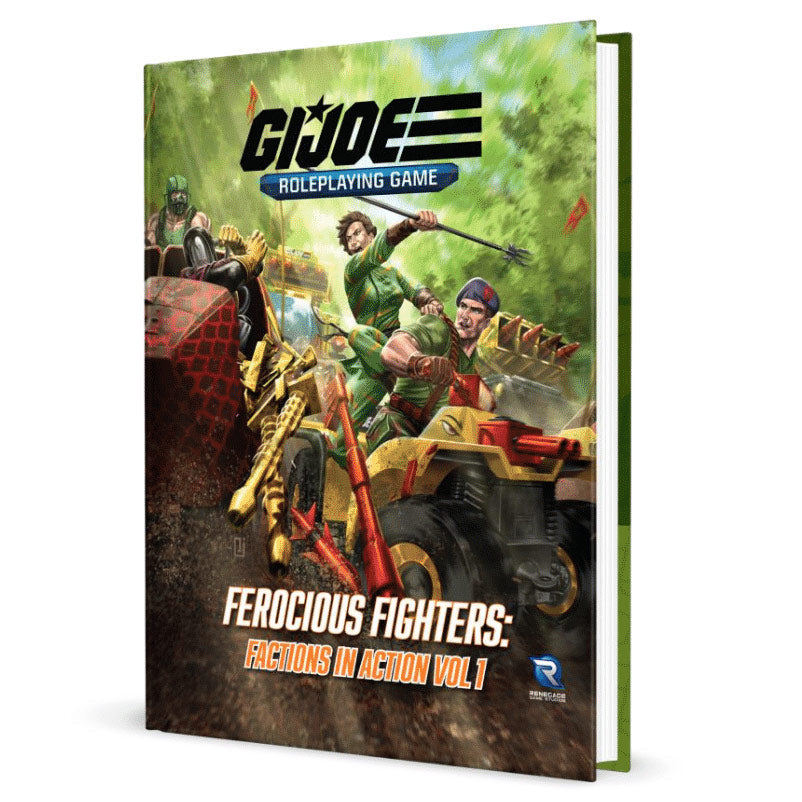 G.I. JOE Roleplaying Game: Ferocious Fighters: Factions in Action Vol. 1 Sourcebook