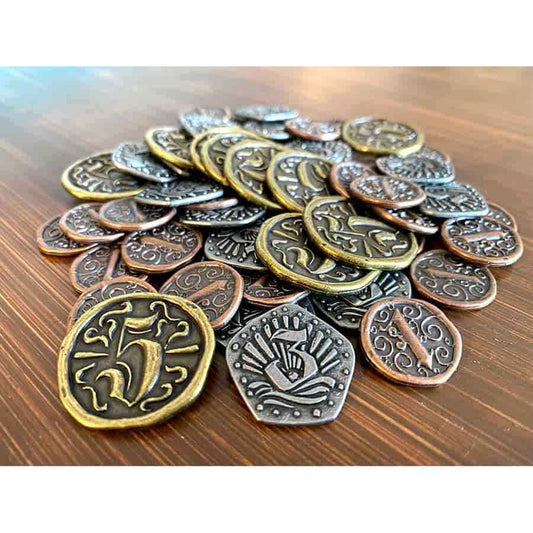 Libertalia - Metal Doubloons Accessory - Board Game