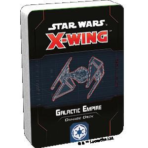 Star Wars X-Wing 2nd Edition Galactic Empire Damage Deck