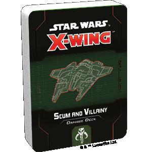 Star Wars X-Wing 2nd Edition Scum and Villainy Damage Deck