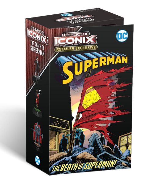 HeroClix: DC Iconix Death of Superman