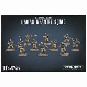 40K: Astra Militarum Cadian Infantry Squad