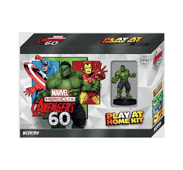 Marvel HeroClix: Avengers 60th Anniversary Play at Home Kit Hulk