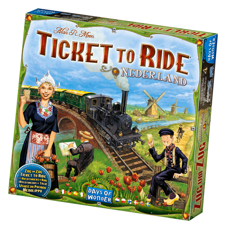 Ticket to Ride Map Collection 4 Nederland