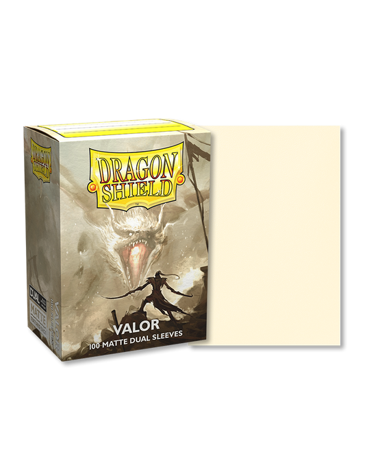 Dragon Shield: Valor Dual Matte (100)