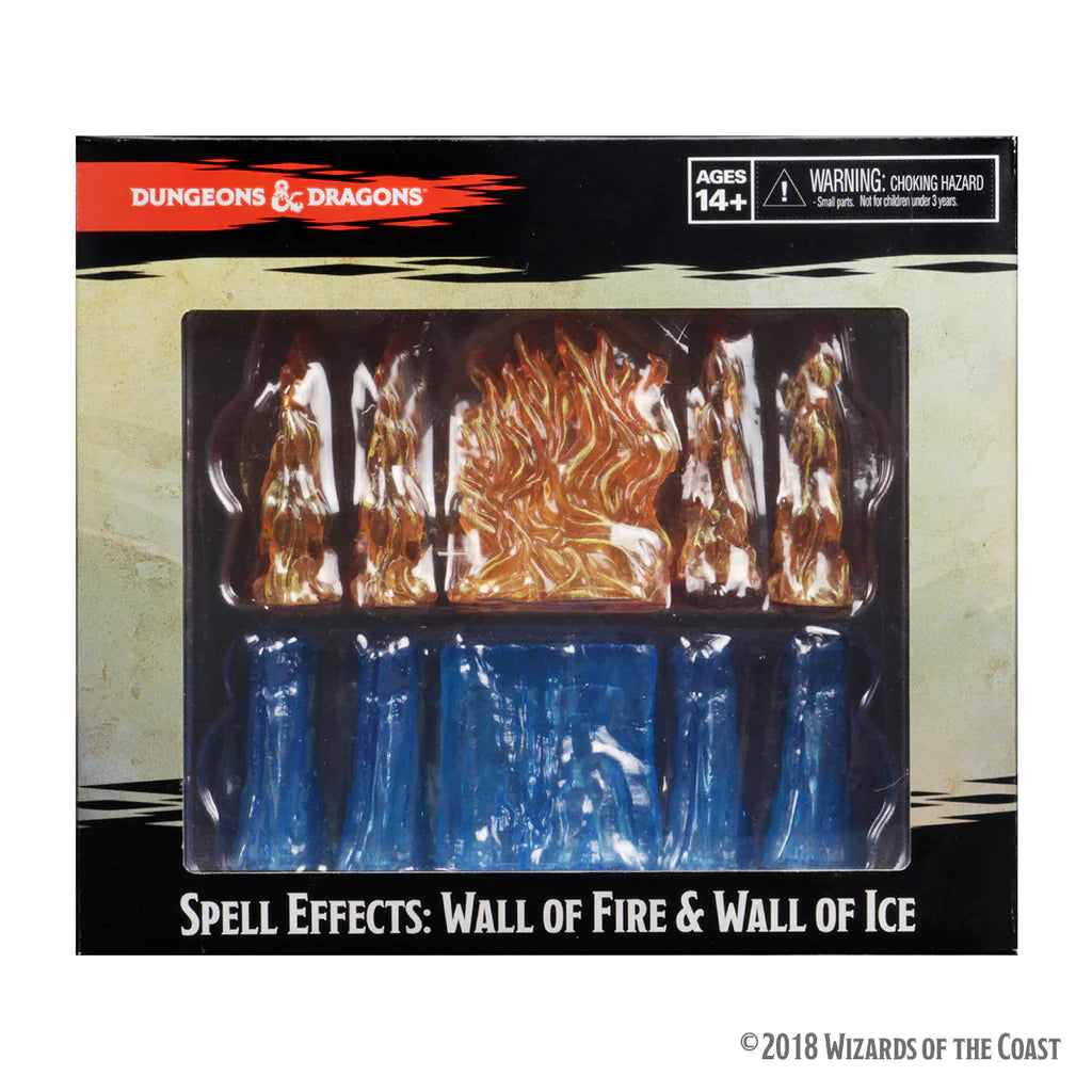 Dungeons & Dragons Spell Effects: Wall of Fire & Wall of Ice