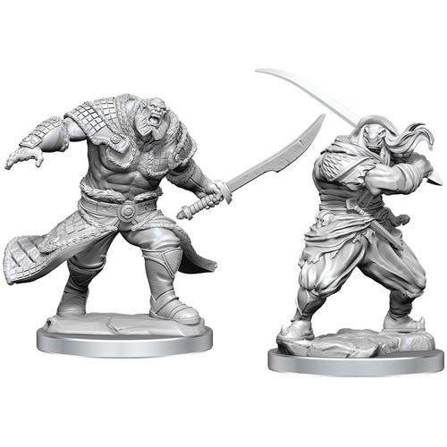 Magic Unpainted Minis: W4 Zurgo Helmsmasher & Unyielding Krumar