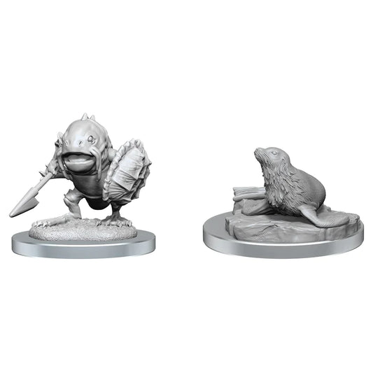 D&D Nolzur's Marvelous Miniatures: Locathah & Seal