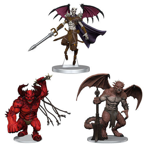 D&D Icons of the Realms: Archdevils - Hutijin, Moloch, Titivilus